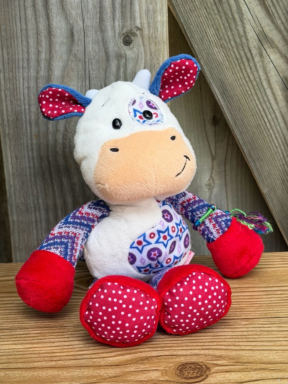 Ganz Nakamas NK108 Chloe First Edition Cow Plush Stuffed Animal No Code